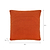 Framlingham Cushion in Pumpkin/Brick 60x60cm - Cotton
