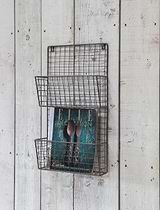Farringdon Magazine Rack Charcoal