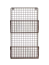 Farringdon Magazine Rack Charcoal