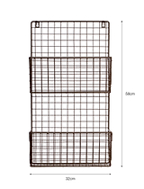 Farringdon Magazine Rack Charcoal