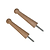 Hambledon Pegs Set of 2 Natural