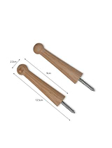 Hambledon Pegs Set of 2 Natural