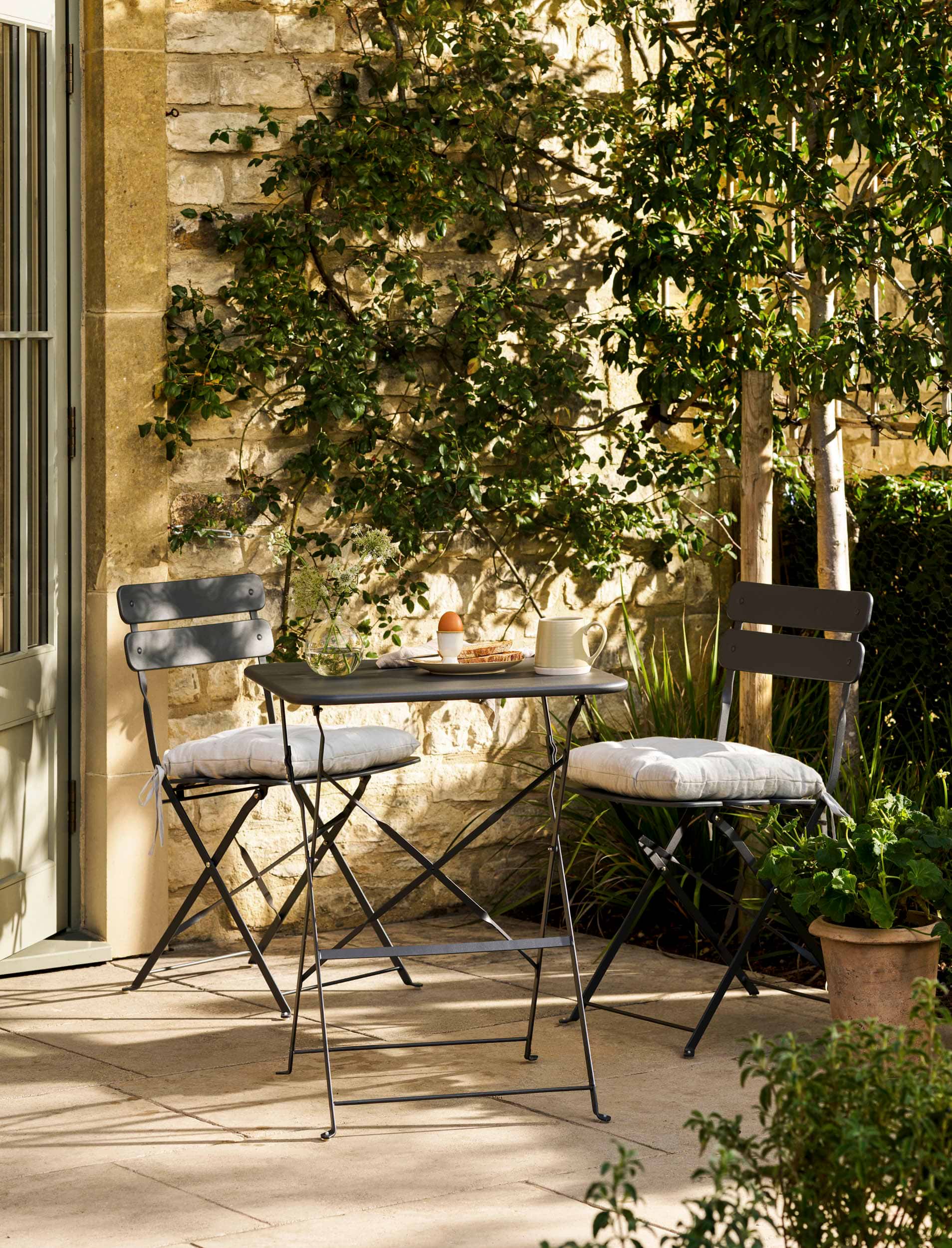 Elmley Bistro Set Carbon