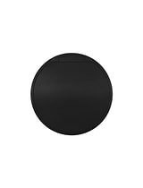 Adelphi Round Wall Mirror Black