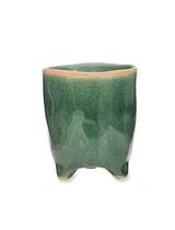 Positano Pot 7.2cm Forest Green