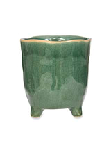 Positano Pot 13.5cm Forest Green
