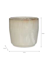 Hillesley Pot 16.5cm Ivory