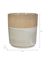 Hillesley Pot 28cm Ivory