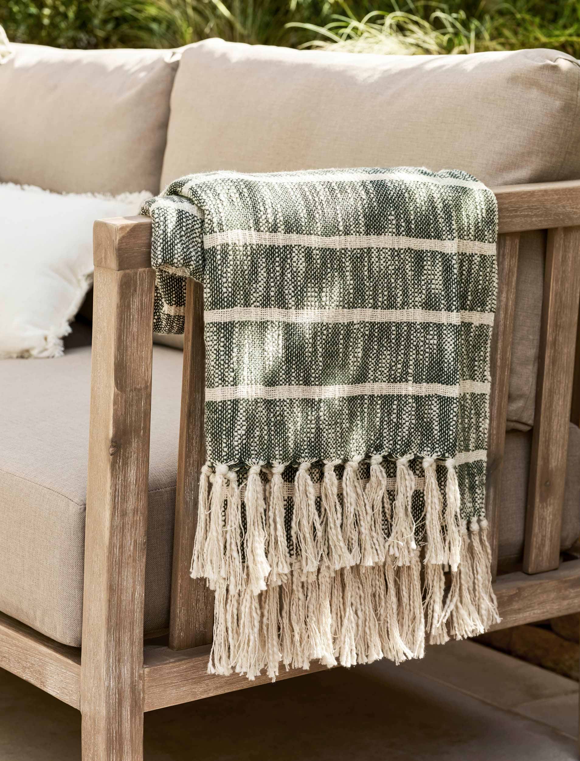Wychwood Stipe Throw