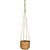 Hanging Plant Pot Short 17cm Natural
