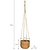 Hanging Plant Pot Short 17cm Natural