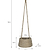 Hanging Plant Pot Tapered 25cm Natural