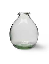 Vernham Recycled Glass Teardrop Vase Large