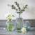Vernham Recycled Glass Teardrop Vase Small