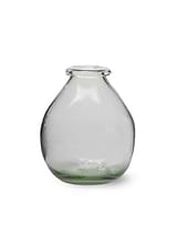 Vernham Recycled Glass Teardrop Vase Small