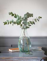 Vernham Recycled Glass Teardrop Vase Extra Large