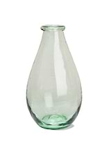 Vernham Recycled Glass Teardrop Vase Extra Large