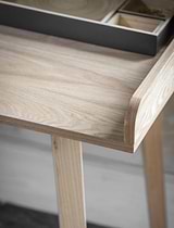 Ashwicke Desk with Storage Natural