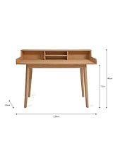 Ashwicke Desk with Storage Natural