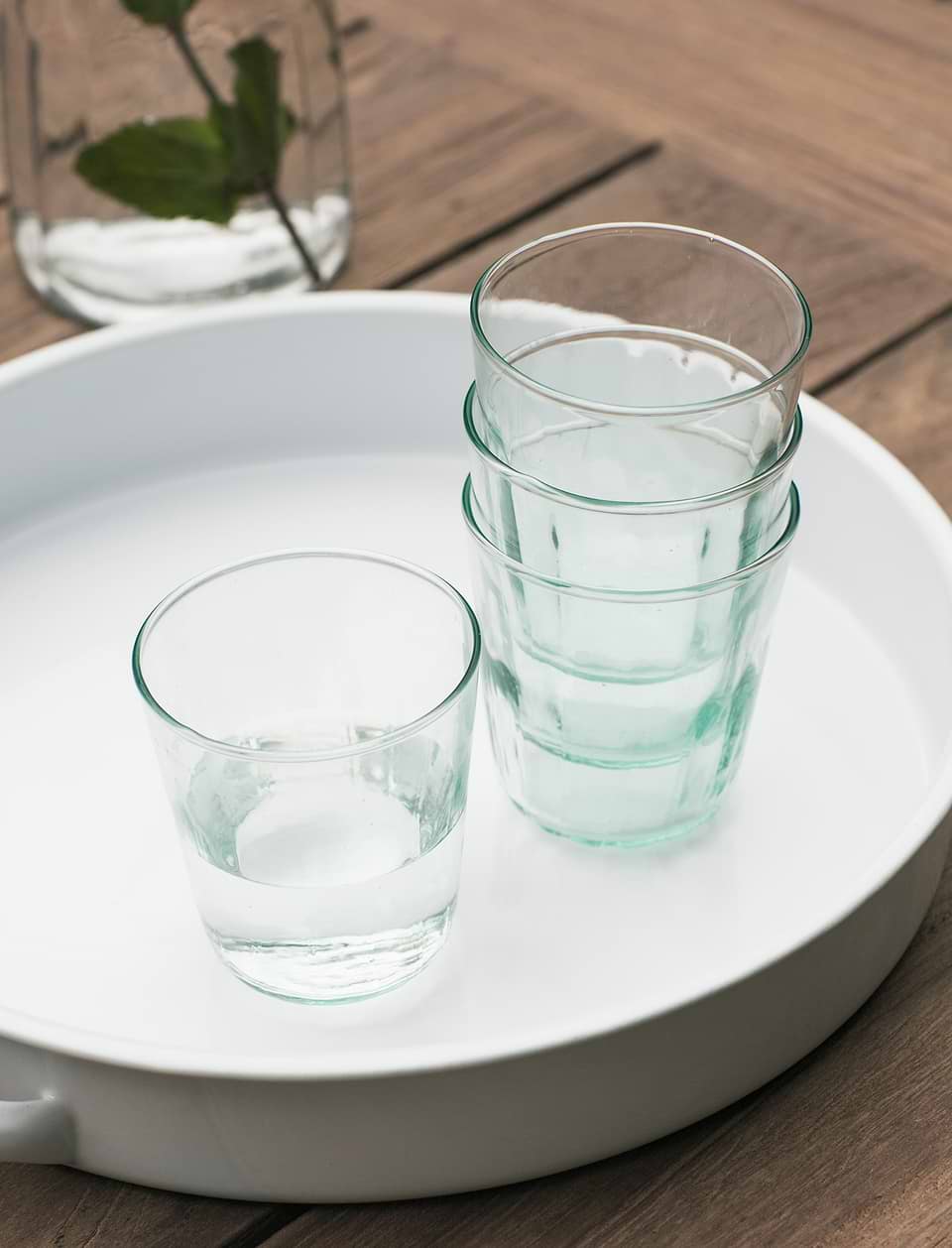 Broadwell Recycled Glass Tumblers Set of 4