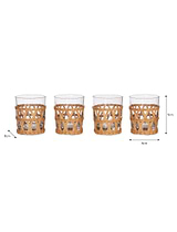 Portmore Tumblers Set of 4 Natural