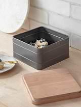 Borough Cake Tin Charcoal