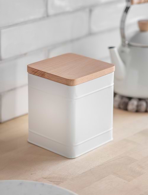 Borough Canister Large Lily White