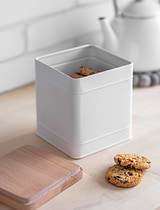 Borough Canister Large Lily White