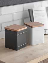 Borough Canister Large Lily White