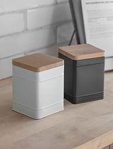 Borough Canister Small Lily White