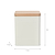 Borough Canister Small Lily White