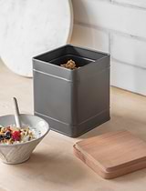 Borough Canister Large Charcoal