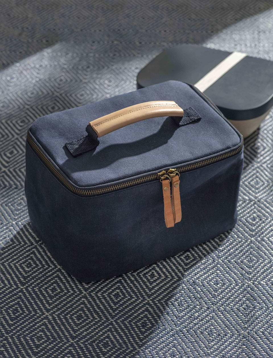 Kimmeridge Square Lunch Bag Ink