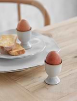 Ithaca Egg Cups Set of 2 White