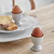 Ithaca Egg Cups Set of 2 White