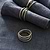 Brompton Napkin Rings Set of 4 Antique Brass