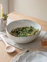 Ithaca Salad Bowl White