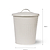 Classic Kitchen Bin 10.5 Litre Chalk