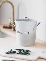 Original Compost Bucket 3.5L Chalk