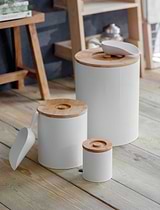Kinloch Pet Bin Small Lily White