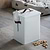 Stowell Pet Bin with Leather Handle Medium Chalk