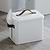 Stowell Pet Bin with Leather Handles Small Chalk