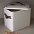 Stowell Pet Bin with Leather Handles Small Chalk