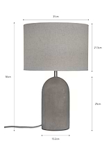 Millbank Bullet Table Lamp