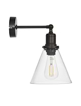 Hoxton Cone Wall Light Antique Bronze