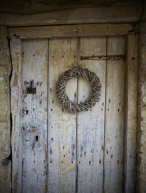 Bembridge Door Wreath 40cm Natural