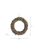 Bembridge Door Wreath 40cm Natural
