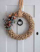 Bembridge Door Wreath 50cm Natural
