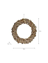 Bembridge Door Wreath 50cm Natural