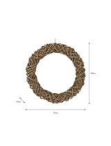 Bembridge Door Wreath 70cm Natural